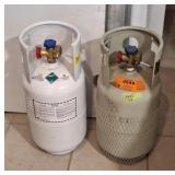 2 Cylinder Bottle Tanks For Refrigerant Gas