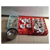Stainless Steel Mixing Bowls & Creamers, S&P