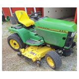 John Deere 425 riding lawn mower with 54' deck
