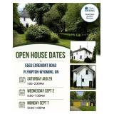 OPEN HOUSE DATES
