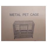 36" Metal pet cage