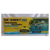 CROSSNET H2O four-square volleyball pool game set