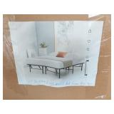 Mellow "quickbase bi-fold metal platform bed twin