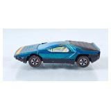 Vintage Hot Wheels Carabo Redline - Aqua w/White