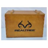 Realtree Wood Storage Box - 16"Wx10.5"Hx8.5"D