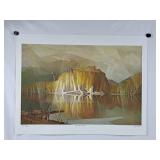 A.J. Casson "Mist, Rain and Sun" Print - 26"x20"