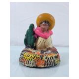 Vintage Mexican Folk Art Ashtray