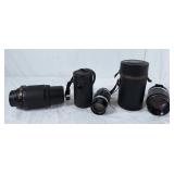 Nikon Nikkor 55-200mm, Soligor Tele-Auto f