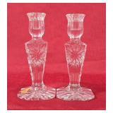 Gorgeous Bohemian Hand Cut Lead Crystal Candle