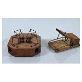 Vintage Victor Four Hole Rodent Trap & Wire Snap