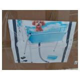 Foadable pet bath