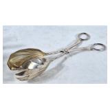 .800 silver tongs