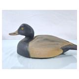 Vintage Handpainted T. Thomas Bluebill Duck Decoy