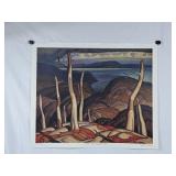 A.J. Casson "October Lake Superior 1929" Print -