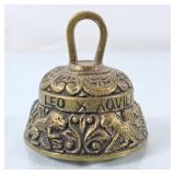 Vintage Solid Brass Sanctuary Bell - Four