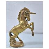 Vintage Solid Brass Unicorn