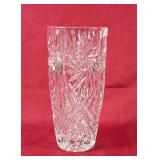 Beautiful Vintage Bohemian Cut Crystal Vase