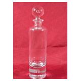 Vintage Kosta Boda Handmade Art Glass Decanter -