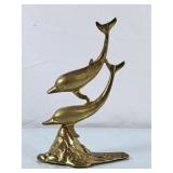 Vintage Brass Dolphins