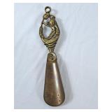 Vintage Brass Dunster Pixie Shoehorn