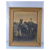 Lovely Vintage Gilt Framed Portrait of a