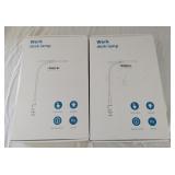 2 desk lamps
