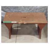 Wooden stool