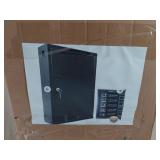 wall-mounted steel key lock box cabinet