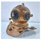 Brass & Copper Replica Diving Helmet