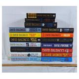 Lot of David baldacci books titles shown in photos