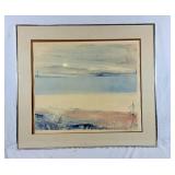 Terry Allen 223/750 wekusko lake. 31ï¿½"x28"