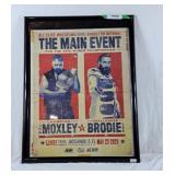 Aew main event poster 19"x25"