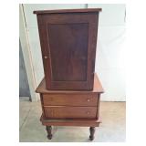 Beautiful Vintage Jewelry Armoire - Solid Wood,