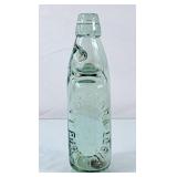 Vintage J.S. Hendra Port Talbot Codd Neck Glass
