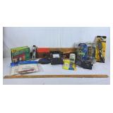Lot of schlage door handle, power stripper,