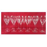 Beautiful Wine Glasses - Set of 12, Four Stamped