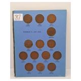 Fourteen King George V Pennies From the Years
