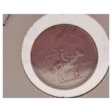 1973 Canada Quarter with Large Bust