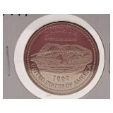 1999 Blue Water Bridge Commemorative Medallion