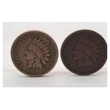 1859 and 1890 U.S.A. Pennies