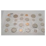 1968, 1969, 1970 and 1971 Royal Canadian Mint