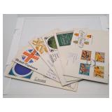 First Day Cover Envelopes and Stamps from Great