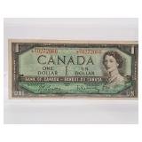 1954 Canada One Dollar Replacement Bill