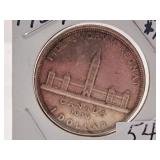 1939 Canada One Dollar Coin