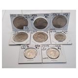 1972 (2), 1976 (2), 1978 and 1979 (3) U.S.A One