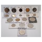 Eighteen Various Tokens