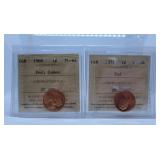 ICCS Graded Proof Like 1968 and 1971 "Red"