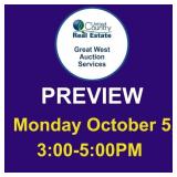 Preview: Monday October 5, 3:00-5:00pm