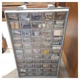 Small hardware organizer loaded with small