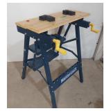 Mastercraft adjustable folding workbench